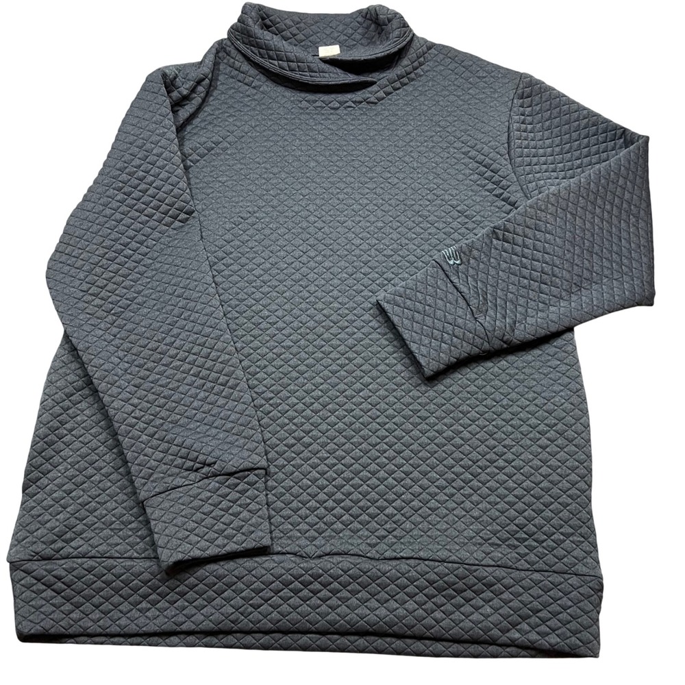 New Balance Heat‎ Loft Tunic Funnel Quilted Pullover Sweater running Womens XL
